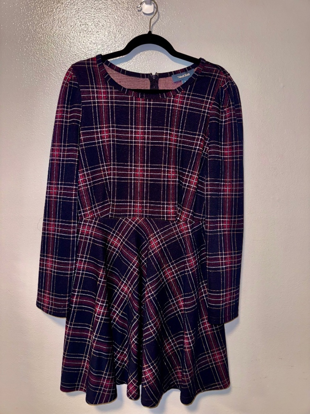 ModCloth Plaid Dress